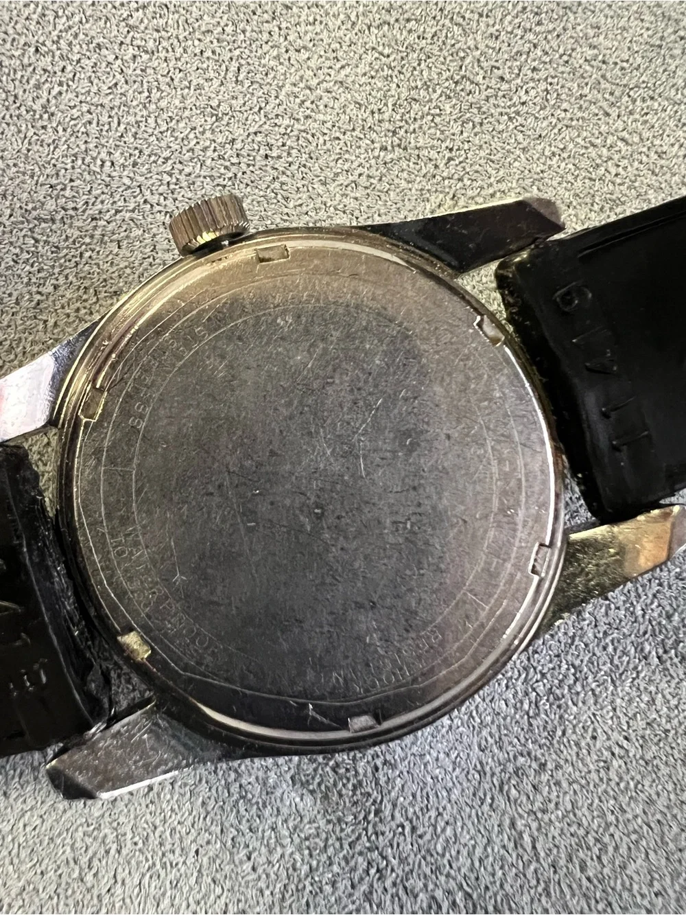 Vintage 1966 Caravelle Sea Hunter 666 Devil Diver Watch M6 Cal 11DP Run Serviced
